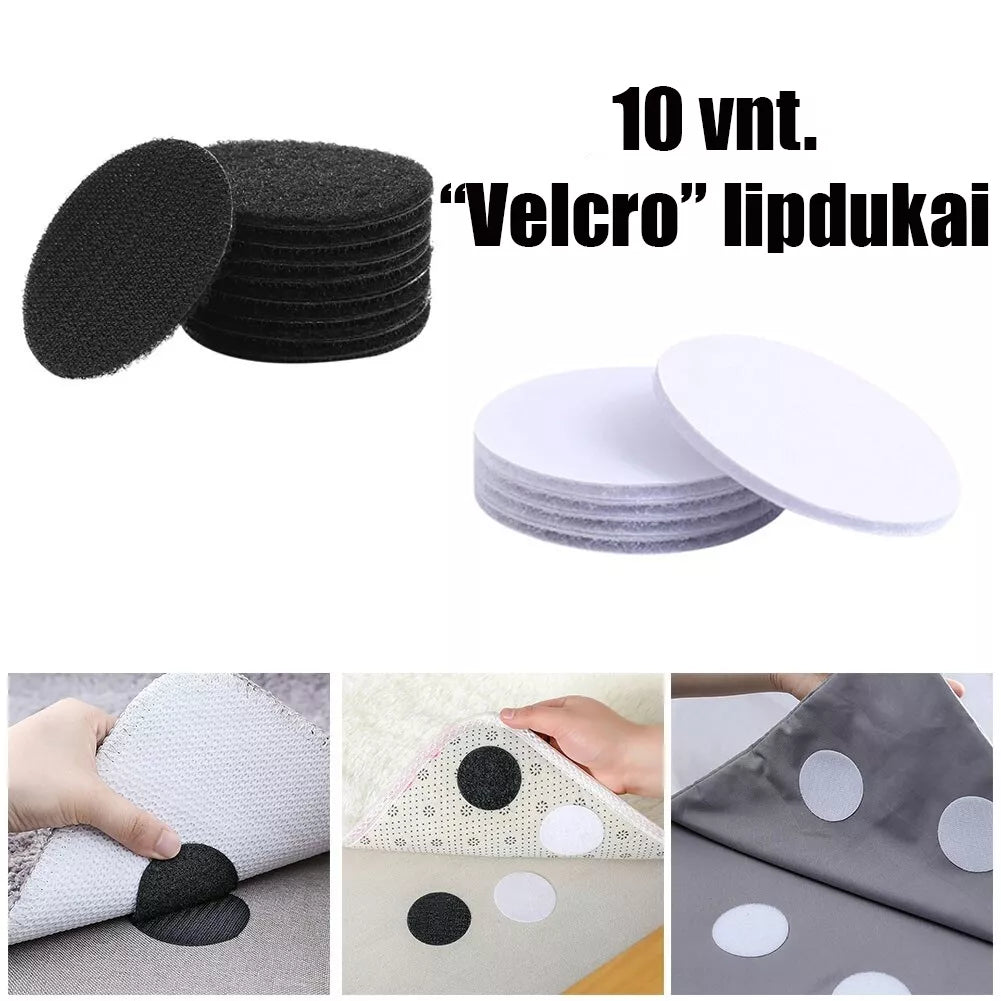 "Velcro" nálepky, 10 ks